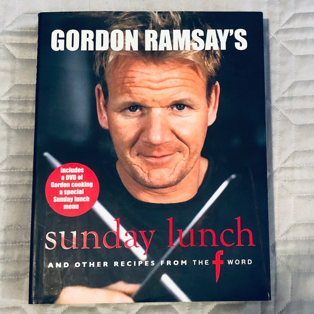 UK edition book & DVD "Sunday Lunch and Other Recipes from the F Word"